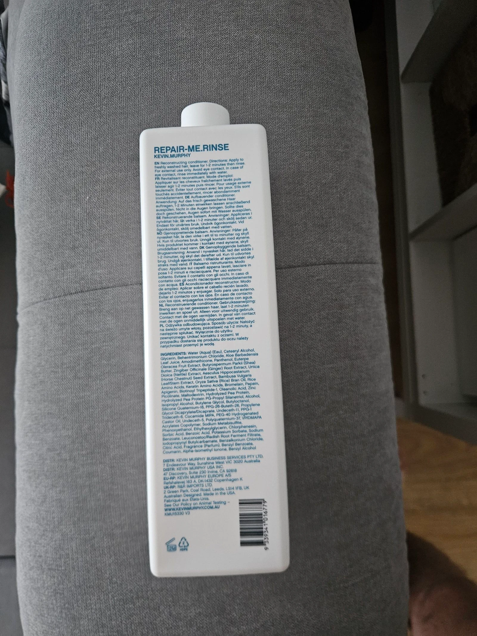 Kevin Murphy Después de Champú Repair-Me.Rinse 1L – photo 2